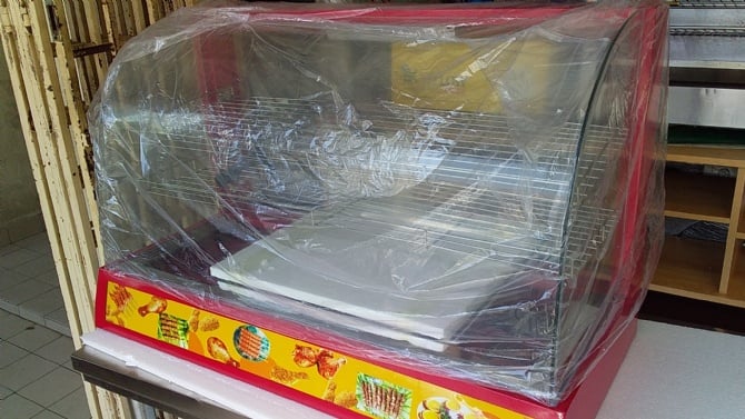 660mm Curve Electric Food Warmer