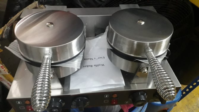 Stainless Steel Electric Double Wafer Maker