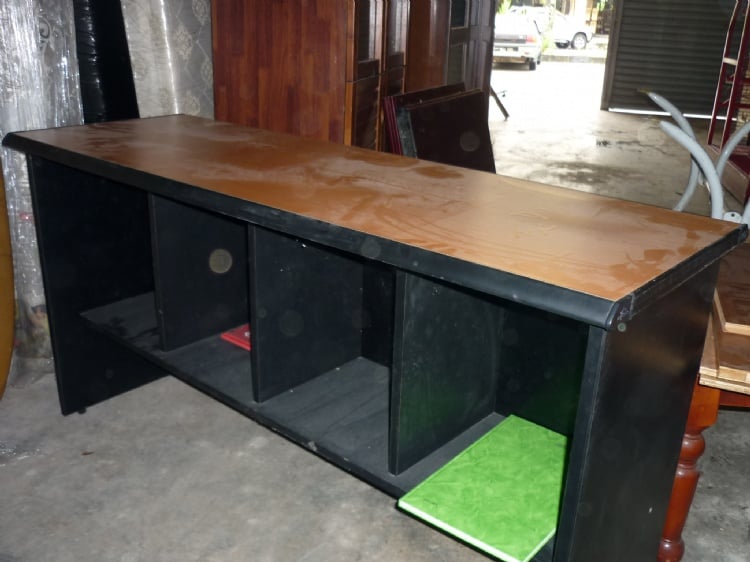Used Furniture-Office Cabinet with Open Drawer